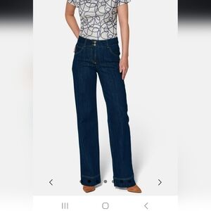 Madeleine wide leg trouser pants 6P/ 28x29